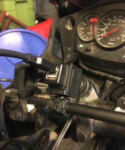 MICTUNING SAE to USB Cable Adapter 3.1A Motorcycle Dual USB Charger Port Power Socket for Smart Phone Tablet GPS 36 71lUDctTMXL