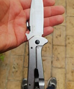 Kershaw Large CQC 4KXL Pocketknife from Kershaw-Emerson (6055) Delivers Durability and Classic Strength with Instant Open, Frame Lock, Reversible Pocket Clip and Precision Technology; 6.1 oz 44 71lUY8Hr1iL