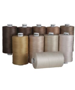 Alternative view of Connecting Threads 100% Cotton Thread Sets - 1200 Yard Spools (Set of 10 - Neutral)