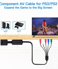 Gam3Gear Component AV Audio Video Cable for PS3 PS2 10 71lVAdHkf8L
