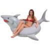 GoFloats 'Great White Bite' Shark Pool Float Party Tube - Inflatable Rafts, Adults & Kids 29 71lXd3XwudL