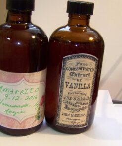 8 oz Amber Glass Boston Round Bottles (4 Pack); w/Poly Cone Caps Perfect for Essential Oil Blends 5 71lXe4vX ZL