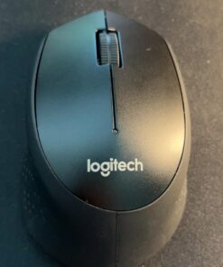 Logitech M330 SILENT PLUS Wireless Mouse, 2.4GHz with USB Nano Receiver, 1000 DPI Optical Tracking, 2-year Battery Life, Compatible with PC, Mac, Laptop, Chromebook - Black 41 71lY2FY28XL