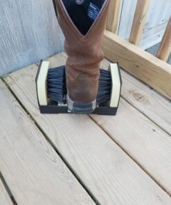 Jobsite The Original Boot Scrubber - All Weather Industrial Shoe Cleaner & Scraper Brush 1 Pack 34 71lYWcfIzUL