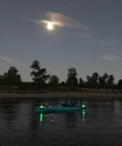 Botepon 2Pcs Boat Kayak Battery Navigation Lights Safety Lights Boat Bow Lights Stern Lights Bike Lights Pet Lights Night Running Lights with 3 Modes Lithium battery White 15 71lZ0yXx35L