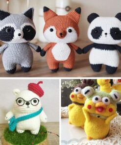 OUTUXED 520pcs Plastic Safety Eyes and Noses with Washers, Craft Doll Eyes, Black Safety Eyes for Amigurumi, Puppet, Plush Animal and Teddy Bear 31 71lbFFHvVL