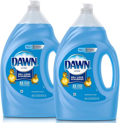 Dawn Dish Soap Ultra Dishwashing Liquid, Dish Soap Refill, Original Scent, 56 Fl Oz (Pack of 2) 56 Fl Oz (Pack of 2)