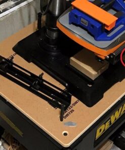 DEWALT Planer Stand with Integrated Mobile Base, 24” x 22” x 30” (DW7350) 66 71lcH8OmLSL