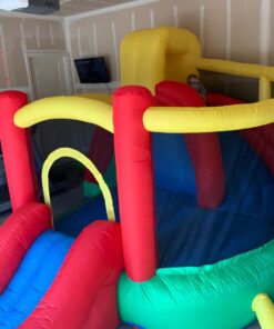 Little Tikes Double Fun Slide 'n Bounce Bouncer 23 71lcKiKExrL