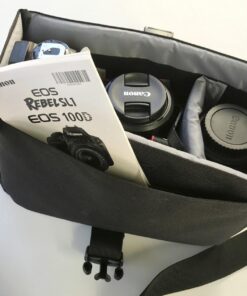 Canon 9320A023 100ES Shoulder Bag, Black,Small Size 21 71lcjma2AOL