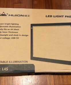 HUION L4S LED Light Box A4 Ultra-Thin USB Powered Adjustable Light Pad for Tracing 37 71ld8ZJ0WSL