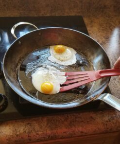 de Buyer MINERAL B Carbon Steel Fry Pan - 14” - Ideal for Searing, Sauteing & Reheating - Naturally Nonstick - Made in France 14" 21 71ldECR vOL