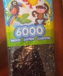 Perler Beads Fuse Beads for Crafts, Black, Small, 6000pcs Bucket 31 71ldU1WIvPL