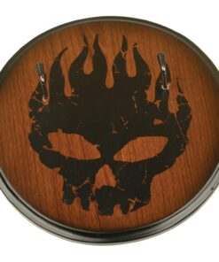 Masters Collection – Fantasy Claw Display Knife – Black and Satin Finish Stainless Steel Blades, Cast Metal Skull, Includes Wood Display Stand, Collectible, Self Defense – MC-2091, 13-Inch 25 71lfDBDJHOL