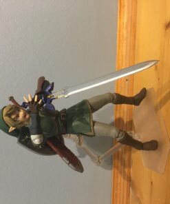 Good Smile The Legend of Zelda Twilight Princess Link (Deluxe Version) Figma Action Figure, 180 months to 1188 months 70 71lfQ8XSD6L