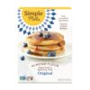 Simple Mills Almond Flour Pancake & Waffle Mix, Original - Gluten Free, Plant Based, Paleo Friendly, Breakfast 10.7 Ounce (Pack of 1) Almond Flour Original 10.7 Ounce (Pack of 1) 15 71lgAXV YRS