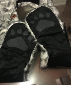 Husky Animal Hood Paws Ears Mittens Gloves 22 71lgGezkpBL