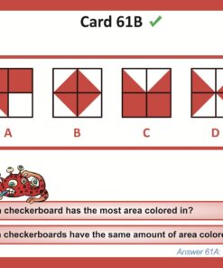 TestingMom.com Gifted Learning Flash Cards – Math Concepts for 1st Grade - 2nd Grade – Addition, Subtraction, Fractions, and More for Grade 1 - Grade 2 CogAT Test, Iowa Test, NYC Gifted and Talented 12 71lh6WQIV7L