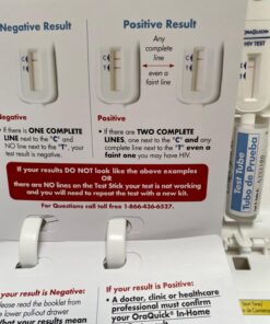 The OraQuick® In-Home HIV Test 1 Count (Pack of 1) - 40 71lkvruxdBL