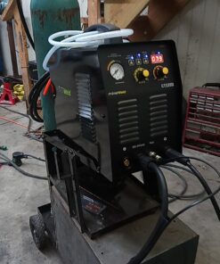 PrimeWeld 3-in-1 50 Amp Plasma Cutter, 200 Amp TIG Welder and 200 Amp Stick Welder - Welding and Cutting Combo, Mobile Welding Machine, Portable Plasma Cutter, Multipurpose Welder and Cutter, CT-520D 50 71llNXjM9WL