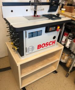 POWERTEC 71046 Router Bit Tray for 110 Bits, 1-5/16” Thick, 50 1/2 inch and 60 1/4 inch Shank Router Bits,Black Router bit tray, 110 Holes 20 71lmgFLYy6L