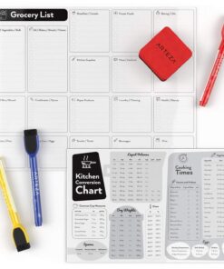 ARTEZA ARTZ-8640 Magnetic-Message-Boards, White (Monthly Calendar), 17x13 inches 10 71lnBCUBszL