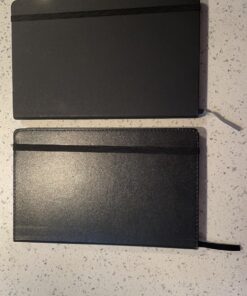 Amazon Basics Classic Notebook, Line Ruled, 240 Pages, Black, Hardcover, 5 x 8.25-Inch 60 71lnBxotHwL