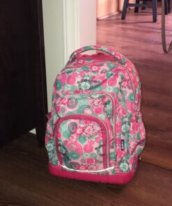 J World New York Kids' Lollipop Rolling Backpack & Lunch Bag Set, Blue Raspberry, One Size 26 71loOIYJ7jL