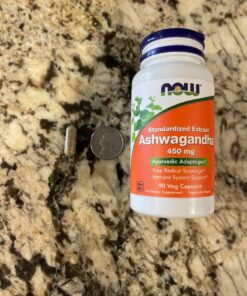 NOW Supplements, Ashwagandha (Withania somnifera) 450 mg (Standardized Extract) for Immune Support ,90 Veg Capsules 31 71lp8q9hLVL