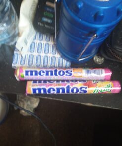 Mentos Candy, Mint Chewy Candy Roll, Fruit, Non Melting, 1.32 Oz , 6 count(Pack of 1) Orange 6 count(Pack of 1) 29 71lpXoWlL