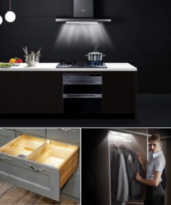 RZSAIDA LED Closet Light, LightBiz 20-LED Wireless Motion Sensor Night Light Under Cabinet Lighting (Battery Operated) 11 71lpYxvgX9L