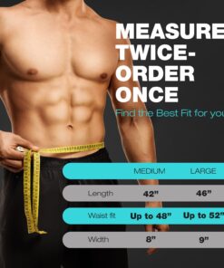 ActiveGear Waist Trimmer Belt Slim Body Sweat Wrap for Stomach and Back Lumbar Support Blue Large 17 71lpkOqHW4L