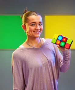 Flipslide Game - Electronic Handheld Game | Addictive Multiplayer Puzzle Game of Skill | Flip, Slide & Match Colors to Beat the Clock | 4 Thrilling Game Modes | Ages 8+ | Includes Batteries 23 71lqLztVUNL