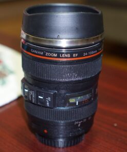 Caniam Camera Lens Coffee Cup, Travel Mug - Camera Eos 24-105Mm Model Stainless 400Ml Thermos 31 71lqN1JGgaL