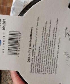 Etronic Bike Lock M6, Cable Lock 6 Feet Long Coiled Security Resettable Combo Combination Lock Bicycle Lock with Mounting Bracket Black 53 71lr3GiARGL