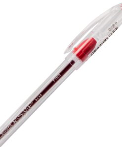 Pentel R.S.V.P. Ballpoint Pen, Fine Line, (0.7mm), Assorted Ink, Clear Barrel, 5 Pack (BK90BP5M) Assorted Ink Colors 16 71lrmZz0F7L
