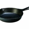 Lodge 6-1/2 Inch Cast Iron Pre-Seasoned Skillet – Signature Teardrop Handle - Use in the Oven, on the Stove, on the Grill, or Over a Campfire, Black 6.5 Inch 27 71lsDPIYJEL