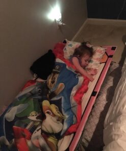 Regalo My Cot Portable Toddler Bed, Includes Fitted Sheet, Pink 50 71lsEig2Y3L