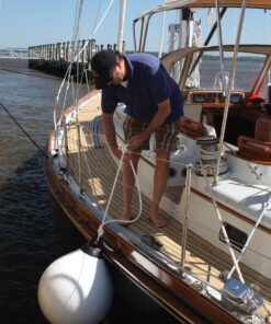 Taylor Made Products 61140 Tuff End Inflatable Vinyl Boat Buoy, Orange, 9 inch Diameter 13 71lsZUmd6L