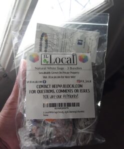 JL Local White Sage Smudge Sticks Bundles Gift Set - California Sage - Smudging & Cleansing Wands (3 Pack) 3 Pack 37 71lt8O26LaL