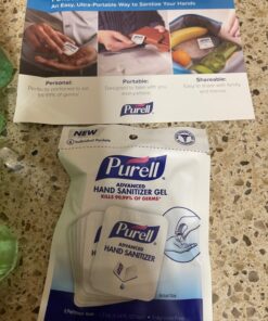 PURELL Advanced Hand Sanitizer Soothing Gel, Fresh Scent, 8 fl oz Pump Bottle (Pack of 4), 9674-06-ECDECO 41 71ltB57nO1L