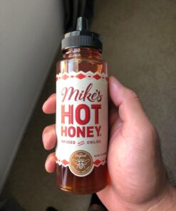 Mike’s Hot Honey, 12 oz Squeeze Bottle (1 Pack), Honey with a Kick, Sweetness & Heat, 100% Pure Honey, Shelf-Stable, Gluten-Free & Paleo 28 71ltpg Uh L 1