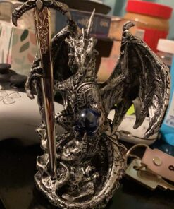 Alternative view of George S. Chen Imports SS-G-71329 Dragon Sword Collectible Fantasy Decoration Figurine