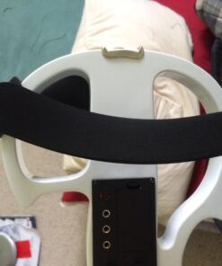 Cecilio Electric/Silent Violin - Style 2, Full Size (4/4) - Ebony Fittings - Metallic Pearl White - Includes Case, Bow, Rosin, Aux Cable, and Headphones 4/4-size 25 71lwJgnbyL