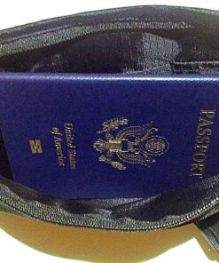 Simply4Travel Travel Money Belt with RFID Blocking, Premium Slim Fanny Pack and Waist Stash for Everyday Use! Black 121 71lwXUd2vYL