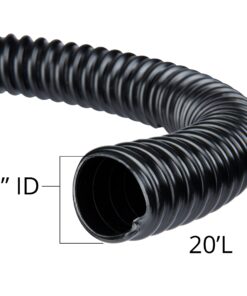 Tetra Pond Pond Tubing 1 Inch Diameter, 20 Feet Long, Connects Pond Components, Black (19736) 19 71lwusvw4ES
