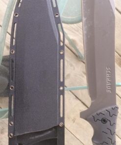 Schrade Leroy Fixed Blade with High Carbon Stainless Steel Bowie Blade for Outdoor Activities 36 71lyLLzdKwL