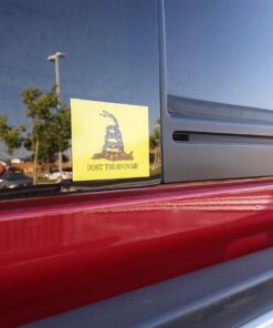 Gadsden Don't Tread On Me - Sheet of 4 - Window Bumper Sticker 6 71lyl641huL