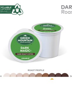 Green Mountain Coffee Roasters Dark Magic Keurig Single-Serve K-Cup Pods, Dark Roast Coffee, 72 Count (6 Packs of 12) 12 Count (Pack of 6) 27 71lz7QrRKIL