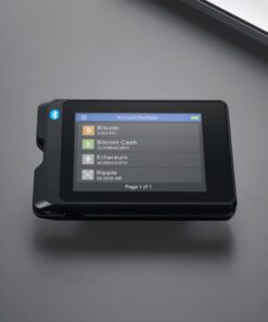 SecuX W20 Crypto Wallet with Intuitive Touchscreen, Hardware Wallet with Bluetooth, Easy to Manage Bitcoin, Ethereum, NFTs, Tokens, and Cryptocurrency with Military-Grade Security Features Black 28 71m02RNhdBL